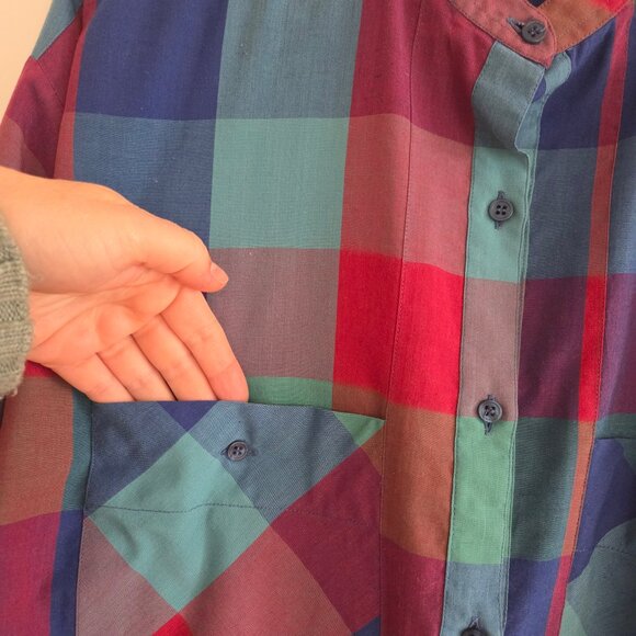 Jordache women vintage button down Shirt - Picture 4 of 10